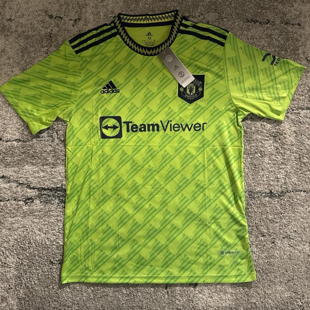 Adidas Manchester United 22/23 third kit jersey w/ Ronaldo Nameset